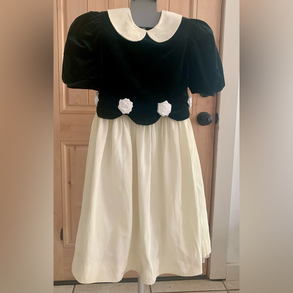 Vintage Sylvia Whyte For Neiman Marcus Girls Dress Sz 7